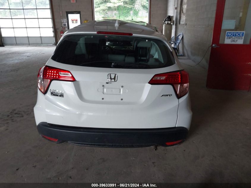 2018 Honda Hr-V Lx VIN: 3CZRU6H37JM725262 Lot: 39633991