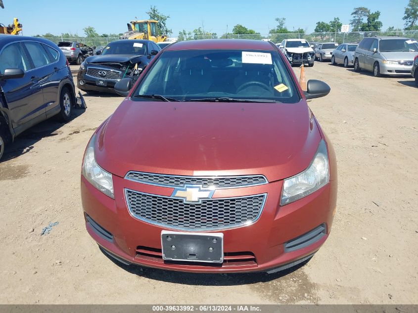 2013 Chevrolet Cruze Ls Auto VIN: 1G1PA5SH9D7156328 Lot: 39633992