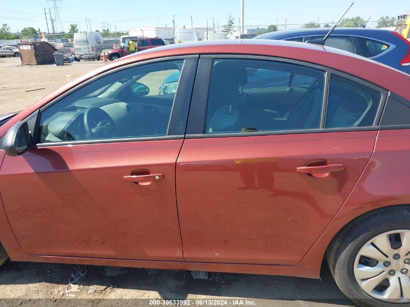 2013 Chevrolet Cruze Ls Auto VIN: 1G1PA5SH9D7156328 Lot: 39633992