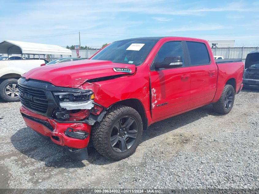 2021 Ram 1500 Big Horn 4X2 5'7 Box VIN: 1C6RREFT3MN750097 Lot: 39634002