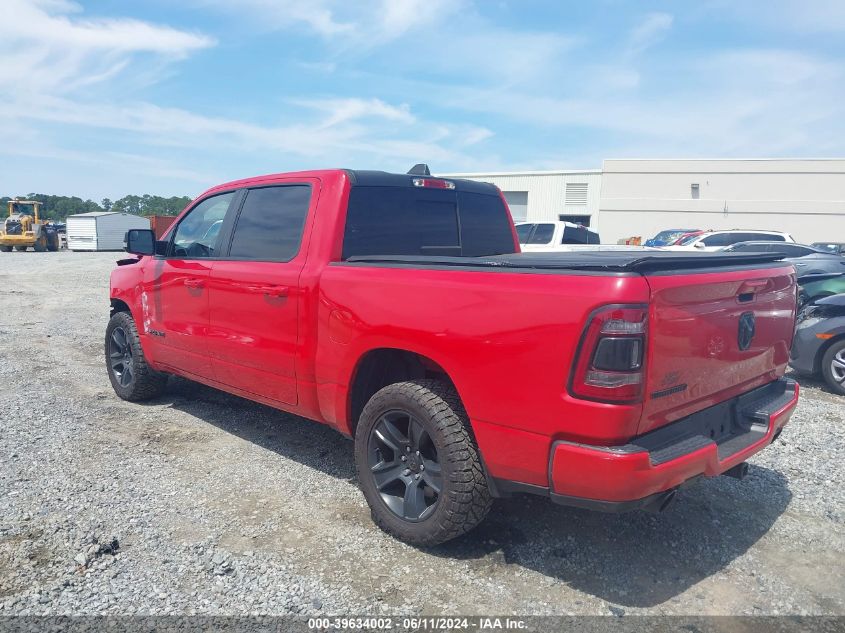 2021 Ram 1500 Big Horn 4X2 5'7 Box VIN: 1C6RREFT3MN750097 Lot: 39634002