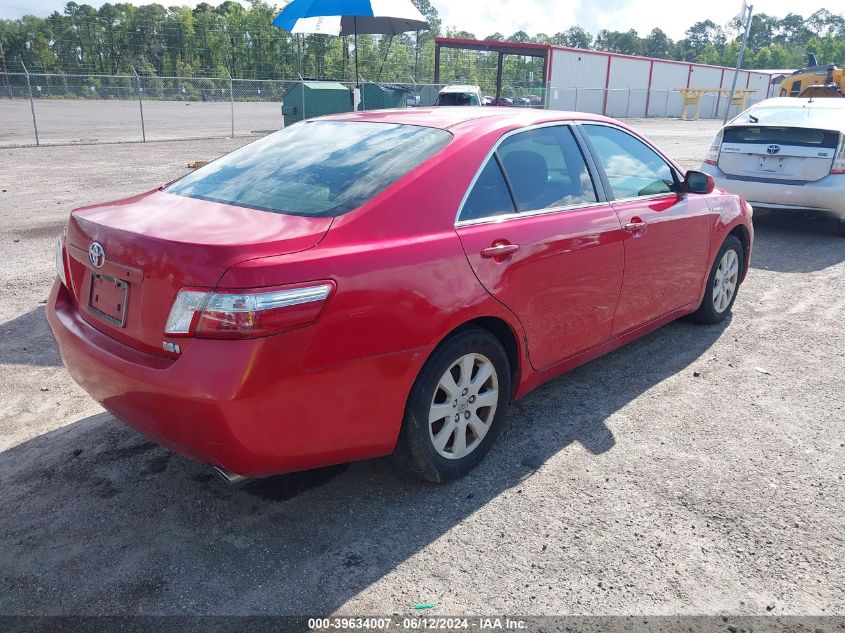 2008 Toyota Camry Hybrid VIN: 4T1BB46K88U041432 Lot: 39634007