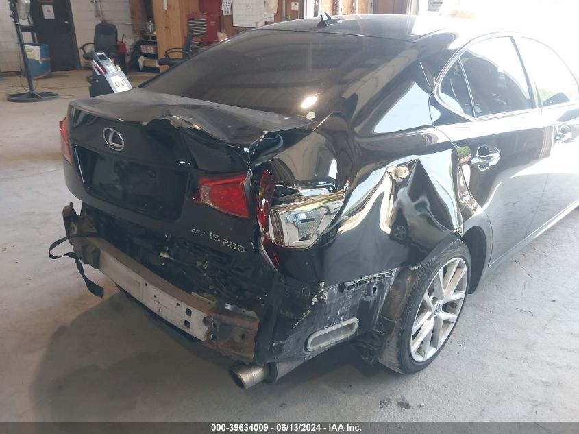 2012 Lexus Is 250 VIN: JTHCF5C21C5060557 Lot: 39634009