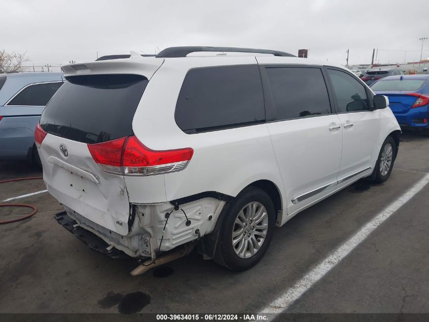 2013 Toyota Sienna Xle V6 8 Passenger VIN: 5TDYK3DCSCS382785 Lot: 39634015