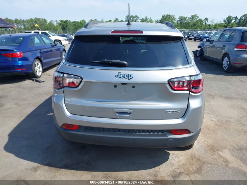 2022 Jeep Compass Latitude Fwd VIN: 3C4NJCBB5NT137206 Lot: 39634021