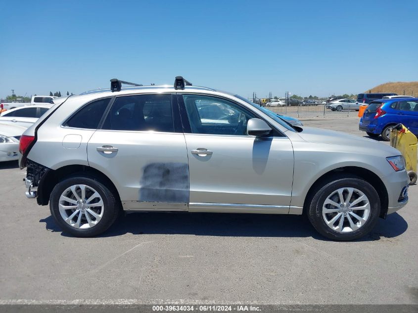 2017 Audi Q5 2.0T Premium VIN: WA1C2AFP4HA022925 Lot: 39634034