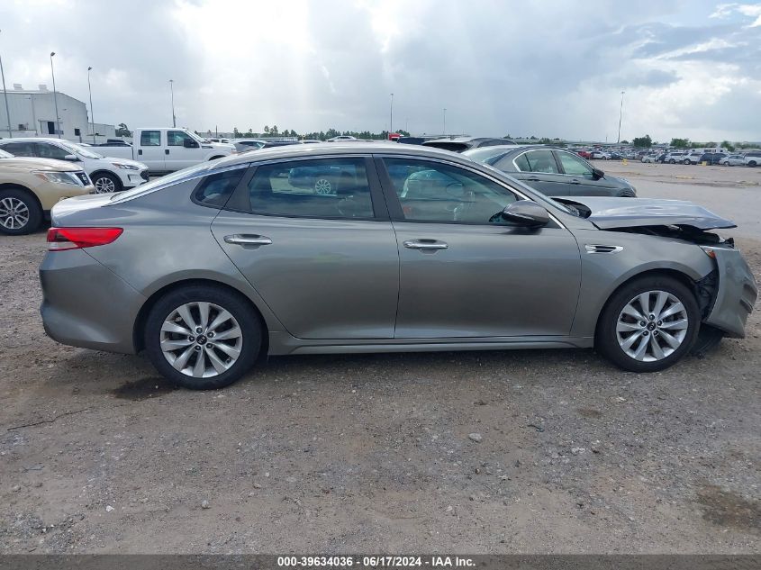 2016 Kia Optima Lx VIN: 5XXGT4L30GG044009 Lot: 39634036