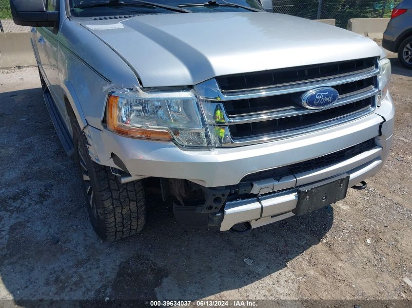 2015 Ford Expedition El Xlt VIN: 1FMJK1JT7FEF43608 Lot: 39634037