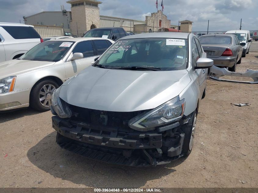 2019 Nissan Sentra S VIN: 3N1AB7AP3KY342606 Lot: 39634048