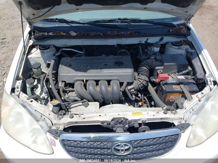 2008 Toyota Corolla Ce VIN: 1NXBR32E58Z035996 Lot: 39634051