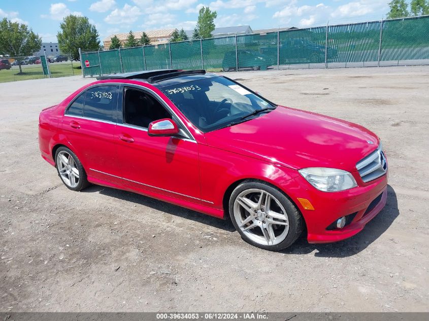 2009 Mercedes-Benz C 350 Sport VIN: WDDGF56XX9R043919 Lot: 39634053