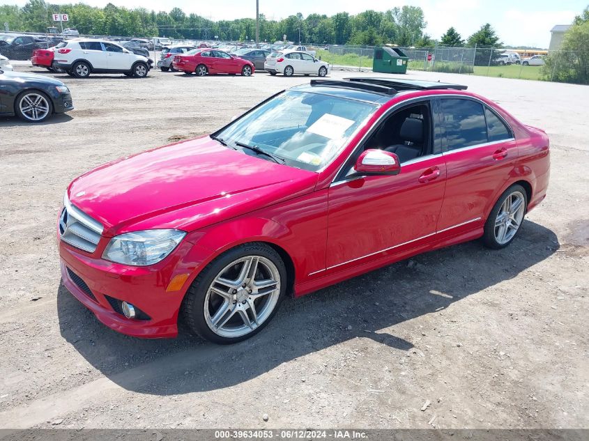 2009 Mercedes-Benz C 350 Sport VIN: WDDGF56XX9R043919 Lot: 39634053