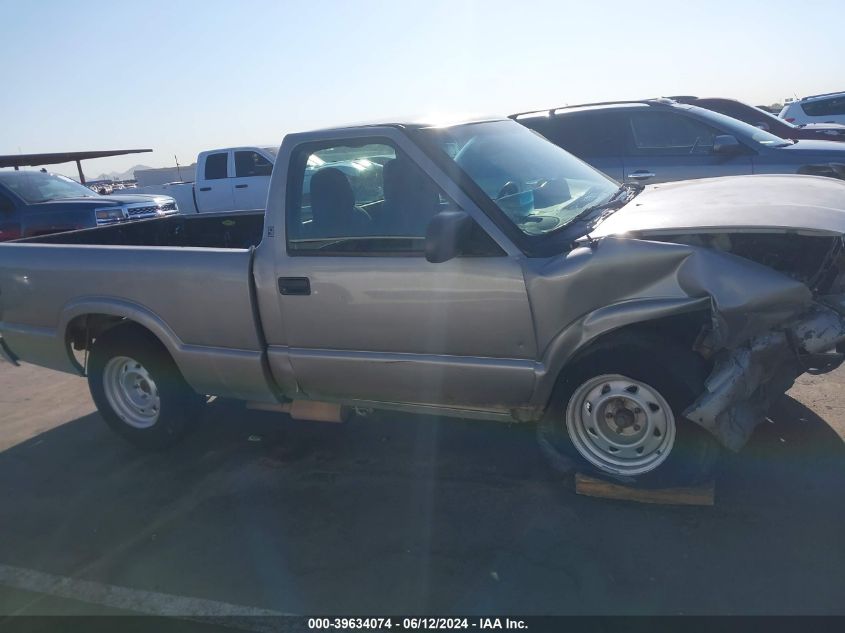 2003 GMC Sonoma Sl VIN: 1GTCS14H938152216 Lot: 39634074