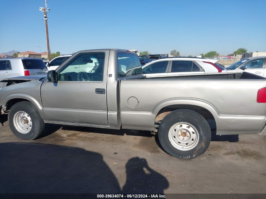 2003 GMC Sonoma Sl VIN: 1GTCS14H938152216 Lot: 39634074