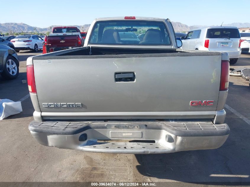 2003 GMC Sonoma Sl VIN: 1GTCS14H938152216 Lot: 39634074