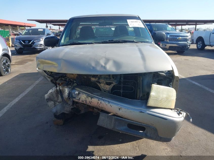 2003 GMC Sonoma Sl VIN: 1GTCS14H938152216 Lot: 39634074