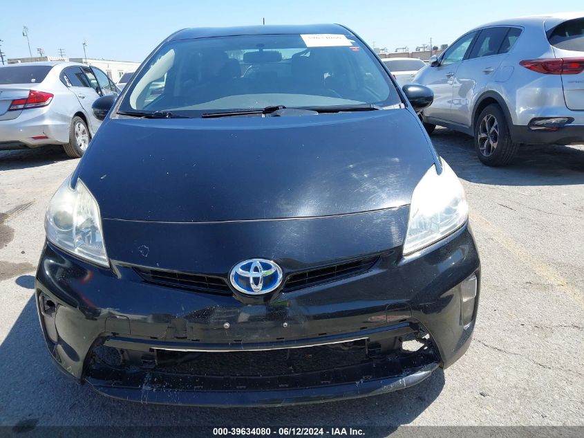 2015 Toyota Prius Two VIN: JTDKN3DU5F1991210 Lot: 39634080