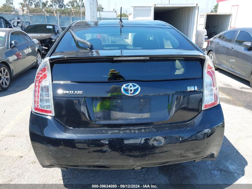 2015 Toyota Prius Two VIN: JTDKN3DU5F1991210 Lot: 39634080