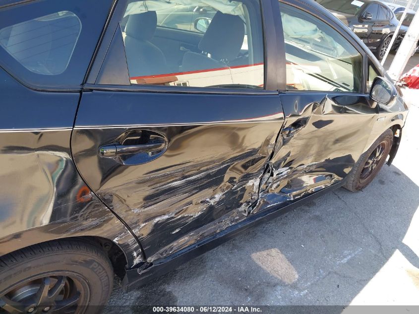 2015 Toyota Prius Two VIN: JTDKN3DU5F1991210 Lot: 39634080