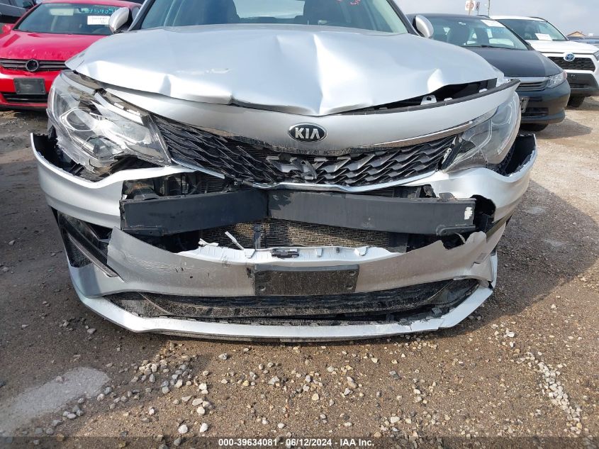 2019 Kia Optima Lx VIN: 5XXGT4L35KG324503 Lot: 39634081