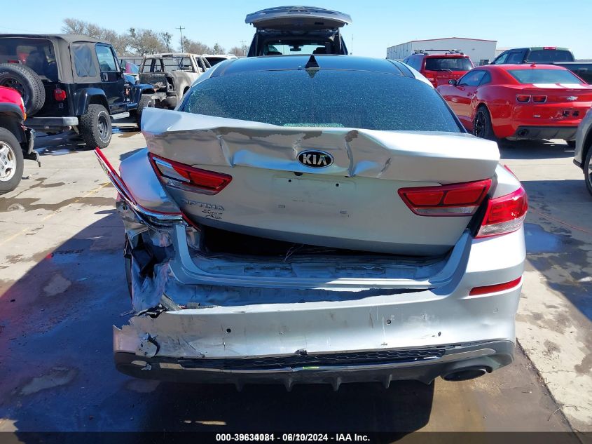 2019 Kia Optima Lx VIN: 5XXGT4L35KG324503 Lot: 39634081