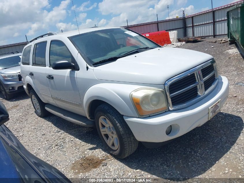 2005 Dodge Durango Slt VIN: 1D4HD48N25F528371 Lot: 39634083