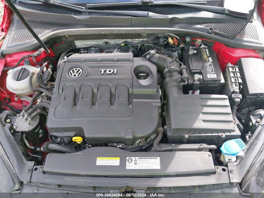 2015 VOLKSWAGEN GOLF SPORTWAGEN TDI S 4-DOOR - 3VWFA7AU8FM503280