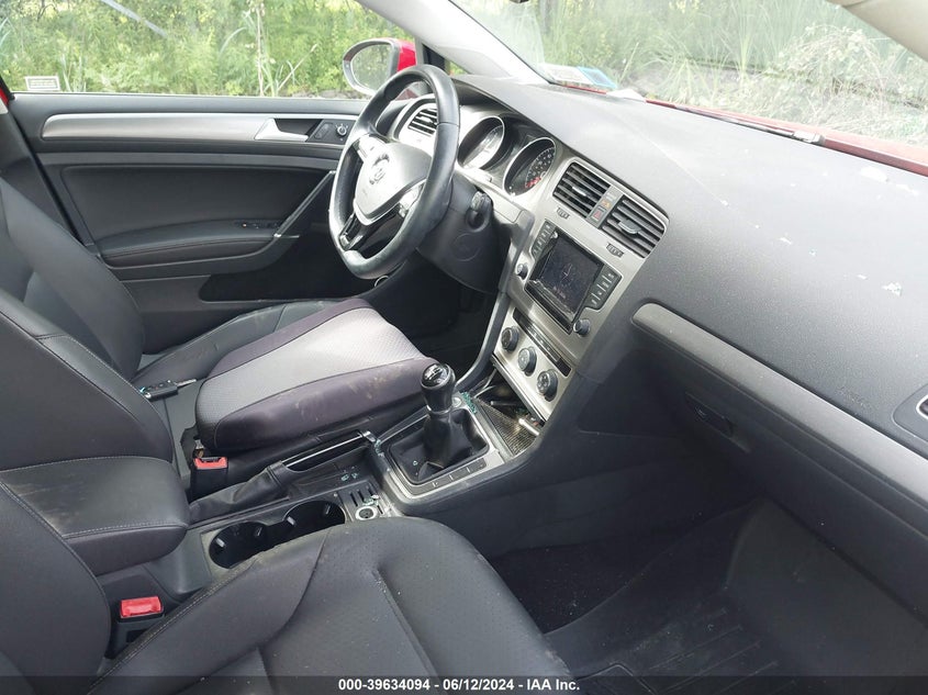 2015 VOLKSWAGEN GOLF SPORTWAGEN TDI S 4-DOOR - 3VWFA7AU8FM503280