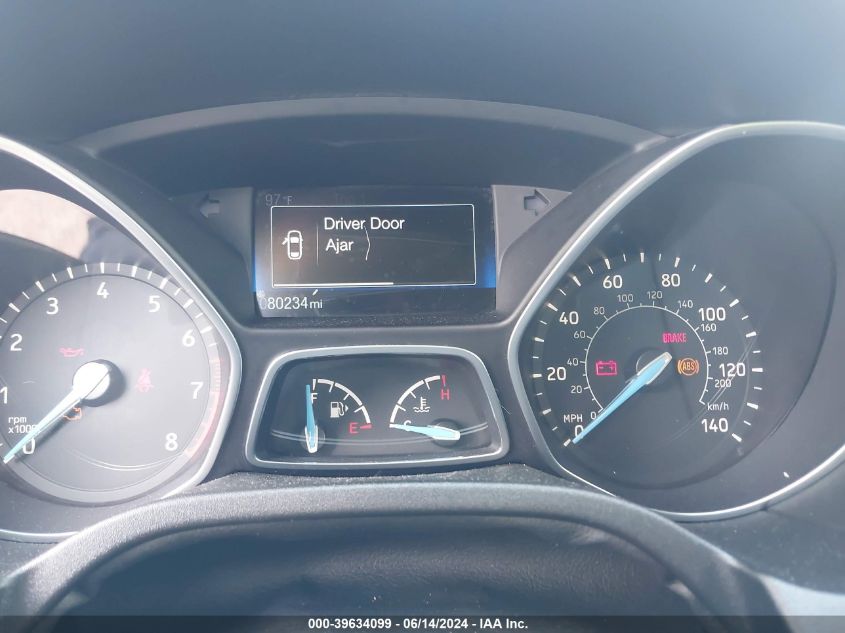 2016 Ford Focus Se VIN: 1FADP3K20GL300455 Lot: 39634099