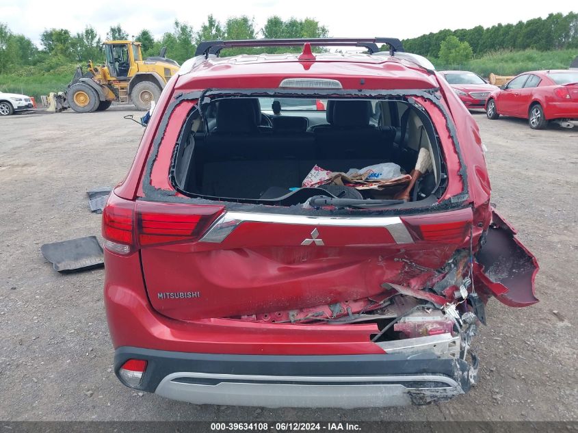 2019 Mitsubishi Outlander Sel VIN: JA4AZ3A35KZ026462 Lot: 39634108