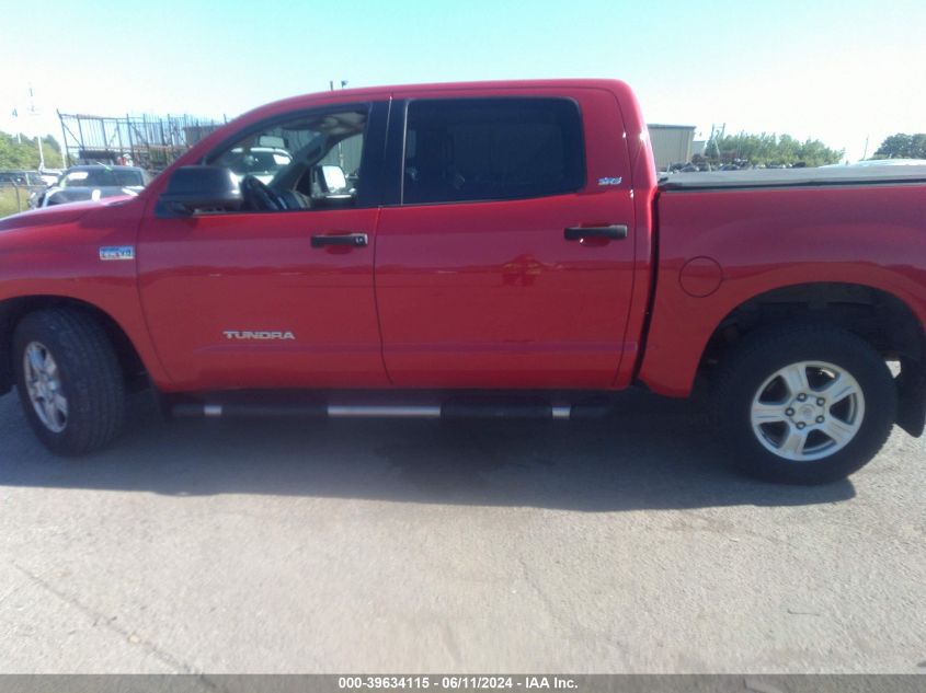 2010 Toyota Tundra Crewmax Sr5 VIN: 5TFDW5F11AX124901 Lot: 39634115