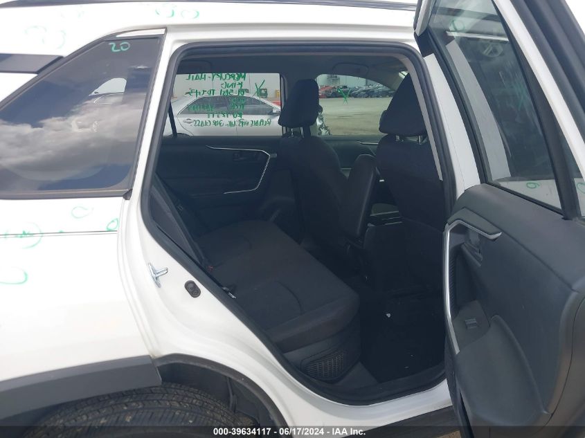 2021 Toyota Rav4 Hybrid Le VIN: JTMLWRFV3MD130100 Lot: 39634117