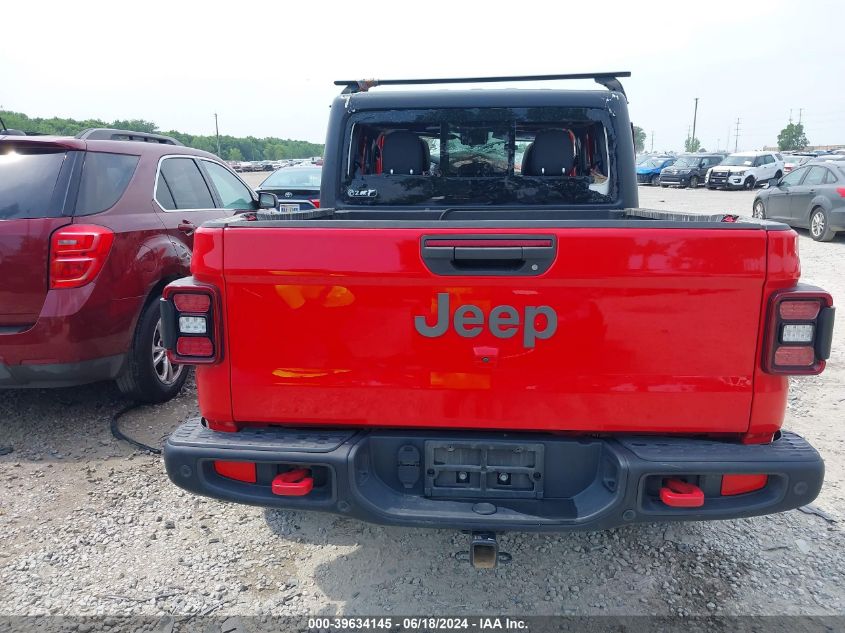 2020 Jeep Gladiator Rubicon 4X4 VIN: 1C6JJTBG8LL152485 Lot: 39634145