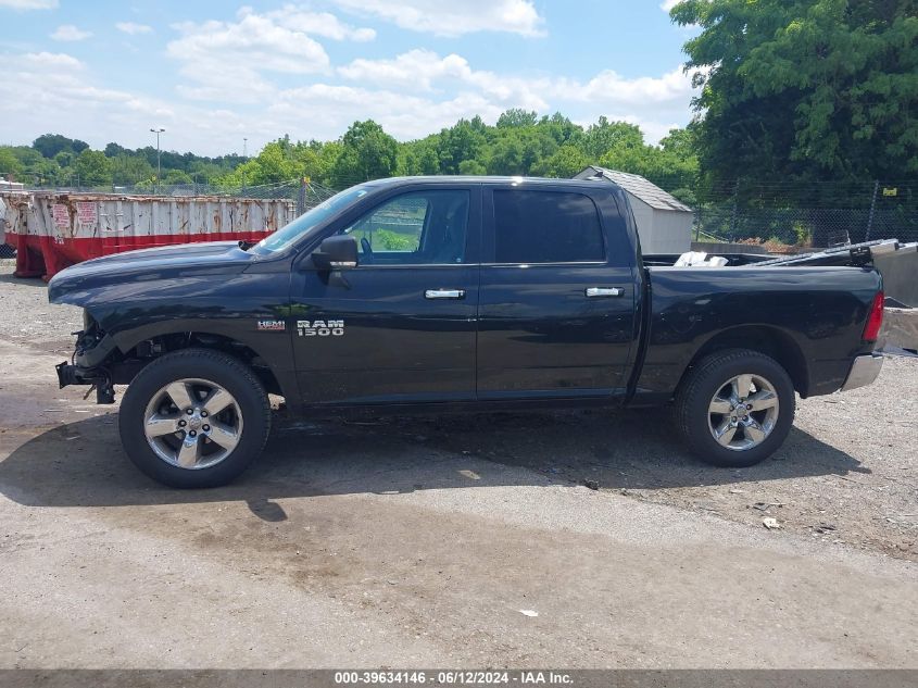 2018 Ram 1500 Big Horn 4X4 5'7 Box VIN: 1C6RR7LT6JS332520 Lot: 39634146