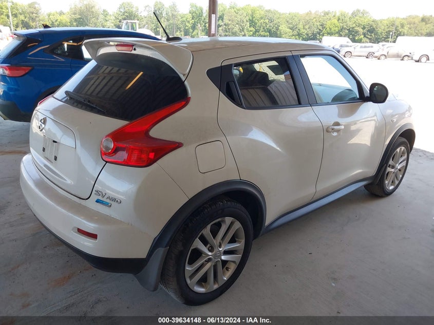 2013 Nissan Juke Sv VIN: JN8AF5MV2DT224188 Lot: 39634148