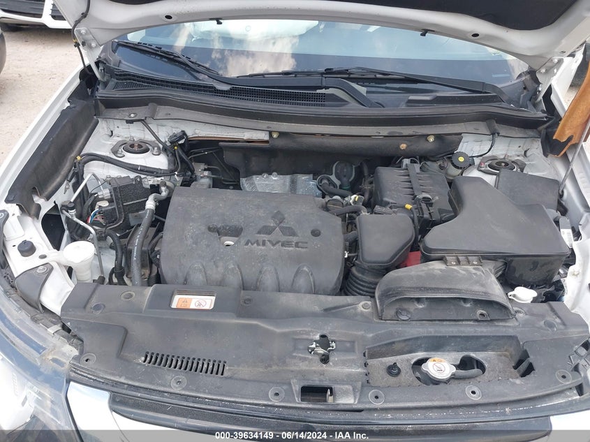 2018 Mitsubishi Outlander Se VIN: JA4AD3A36JZ033286 Lot: 39634149