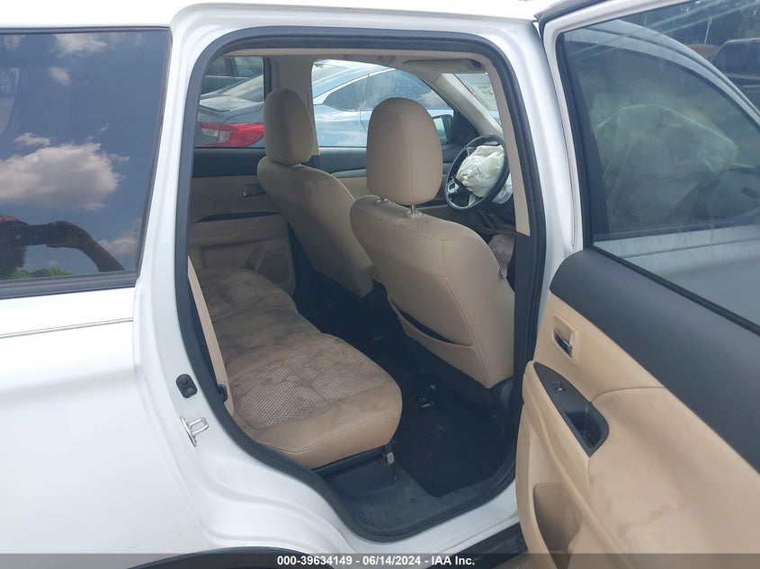 2018 Mitsubishi Outlander Se VIN: JA4AD3A36JZ033286 Lot: 39634149