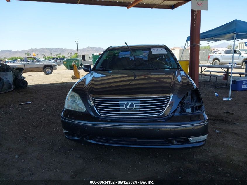 2005 Lexus Ls 430 VIN: JTHBN36F955022272 Lot: 39634152