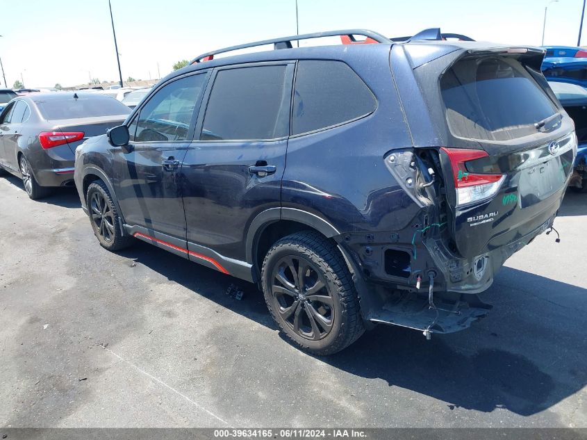 2019 Subaru Forester Sport VIN: JF2SKAPC7KH566767 Lot: 39634165