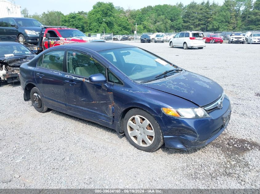 2008 Honda Civic Lx VIN: 2HGFA16558H529324 Lot: 39634168