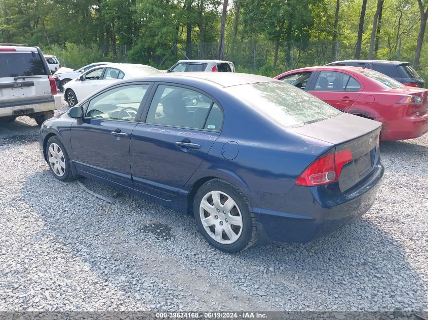 2008 Honda Civic Lx VIN: 2HGFA16558H529324 Lot: 39634168