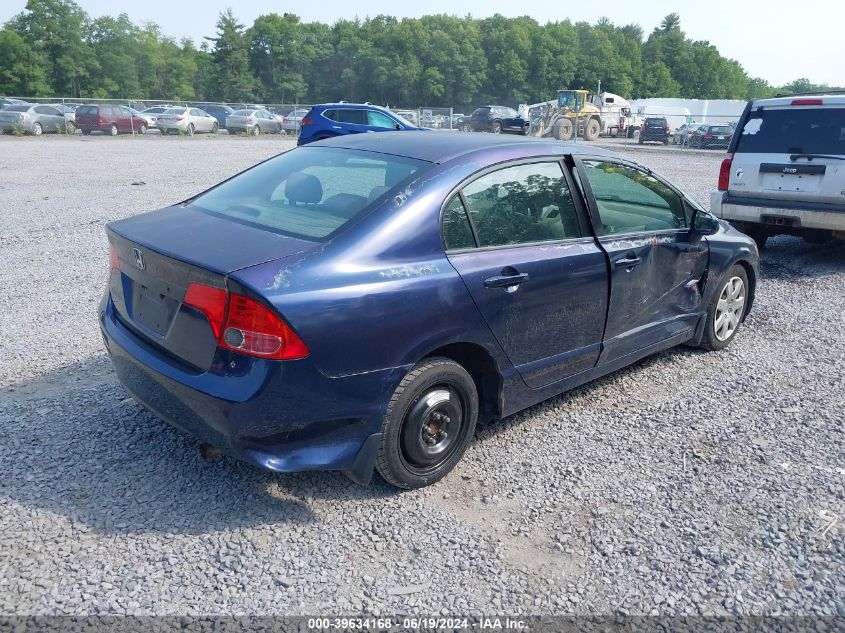 2008 Honda Civic Lx VIN: 2HGFA16558H529324 Lot: 39634168