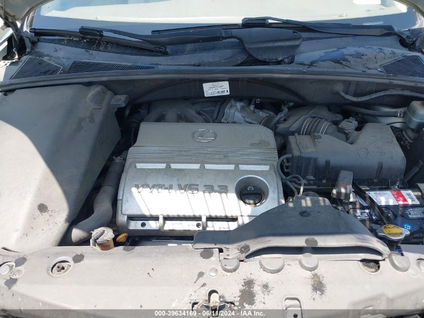 2004 Lexus Rx 330 VIN: JTJGA31U440040468 Lot: 39634169