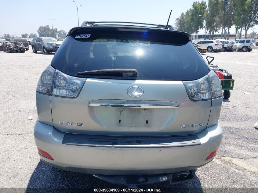 2004 Lexus Rx 330 VIN: JTJGA31U440040468 Lot: 39634169