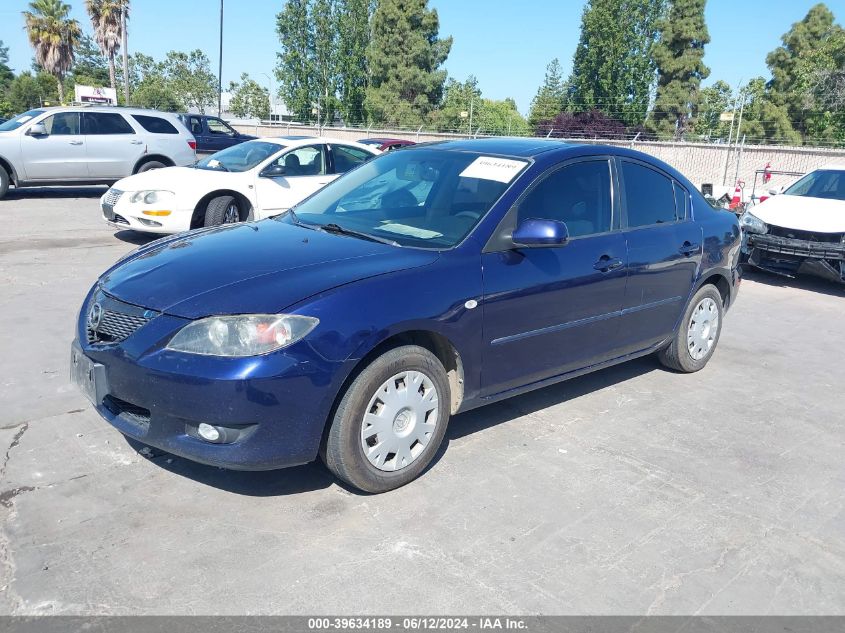 2004 Mazda Mazda3 I VIN: JM1BK12FX41215783 Lot: 39634189