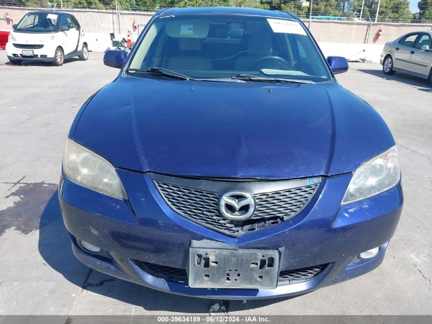 2004 Mazda Mazda3 I VIN: JM1BK12FX41215783 Lot: 39634189