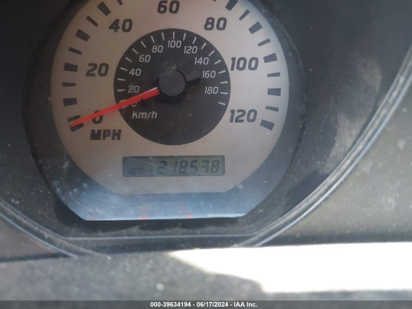 2004 Nissan Xterra Xe VIN: 5N1ED28T64C627998 Lot: 39634194