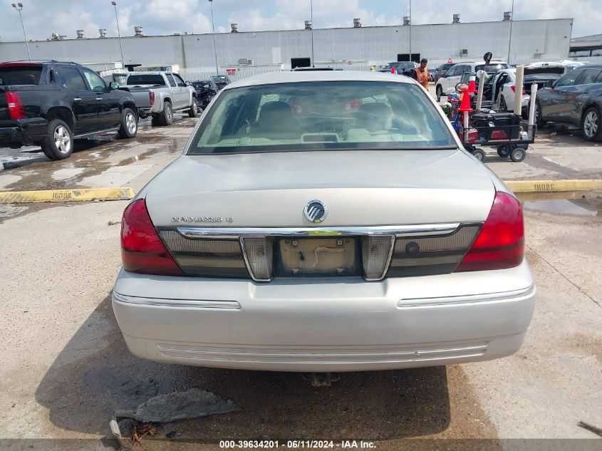 2008 Mercury Grand Marquis Ls VIN: 2MEFM75V98X656558 Lot: 39634201