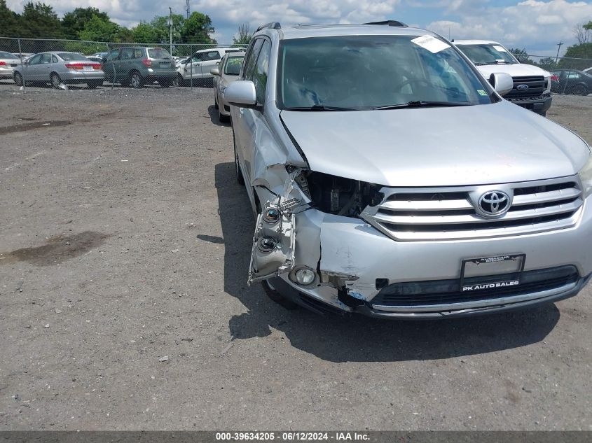 2012 Toyota Highlander Se V6 VIN: 5TDBK3EH6CS097757 Lot: 39634205