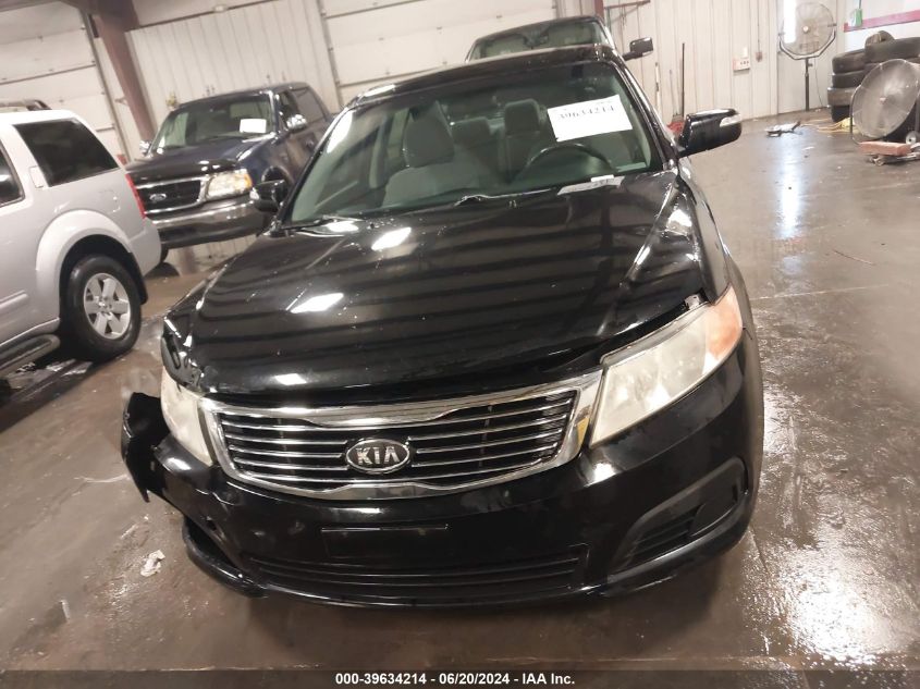 2009 Kia Optima Lx VIN: KNAGE228295360141 Lot: 39634214